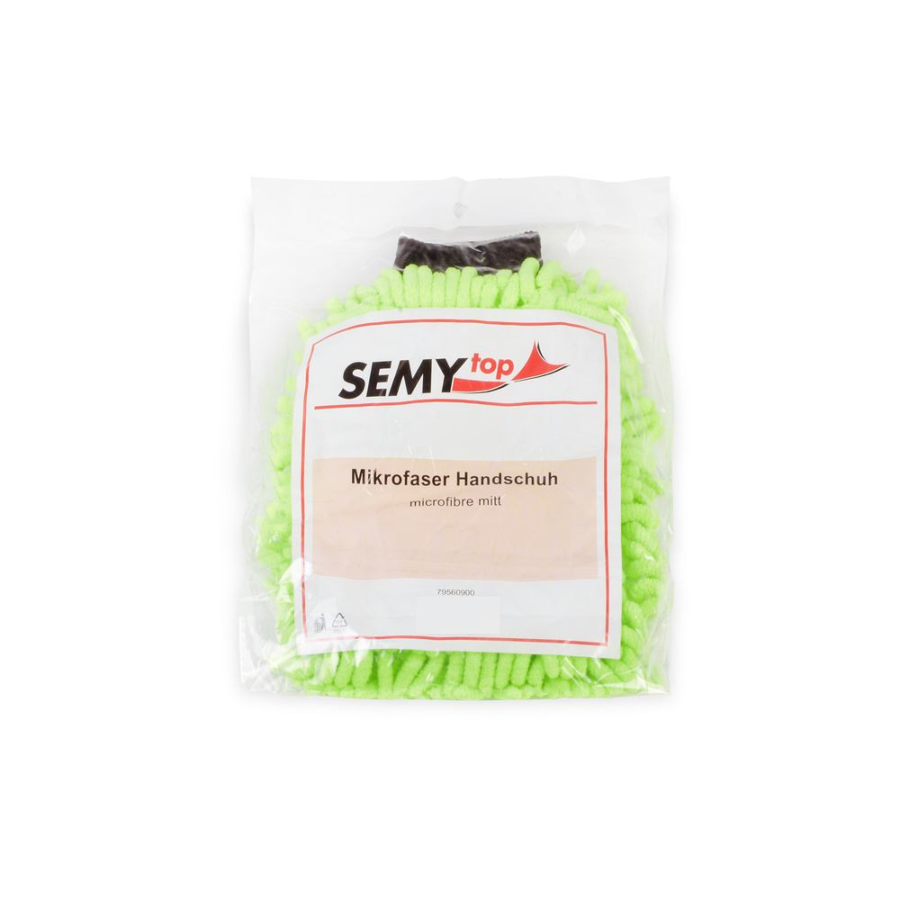 Mikrofaser Handschuhe, grün,, 100 % Polyester - 50 Stück