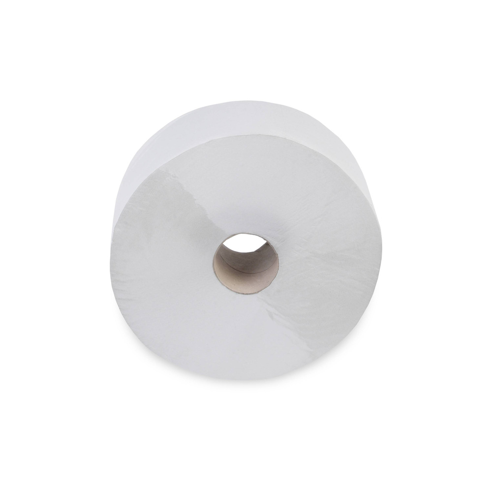 Jumbo-Toilettenpapier, 2-lagig, rec. natur, Recyclingpapier - 6 Rollen