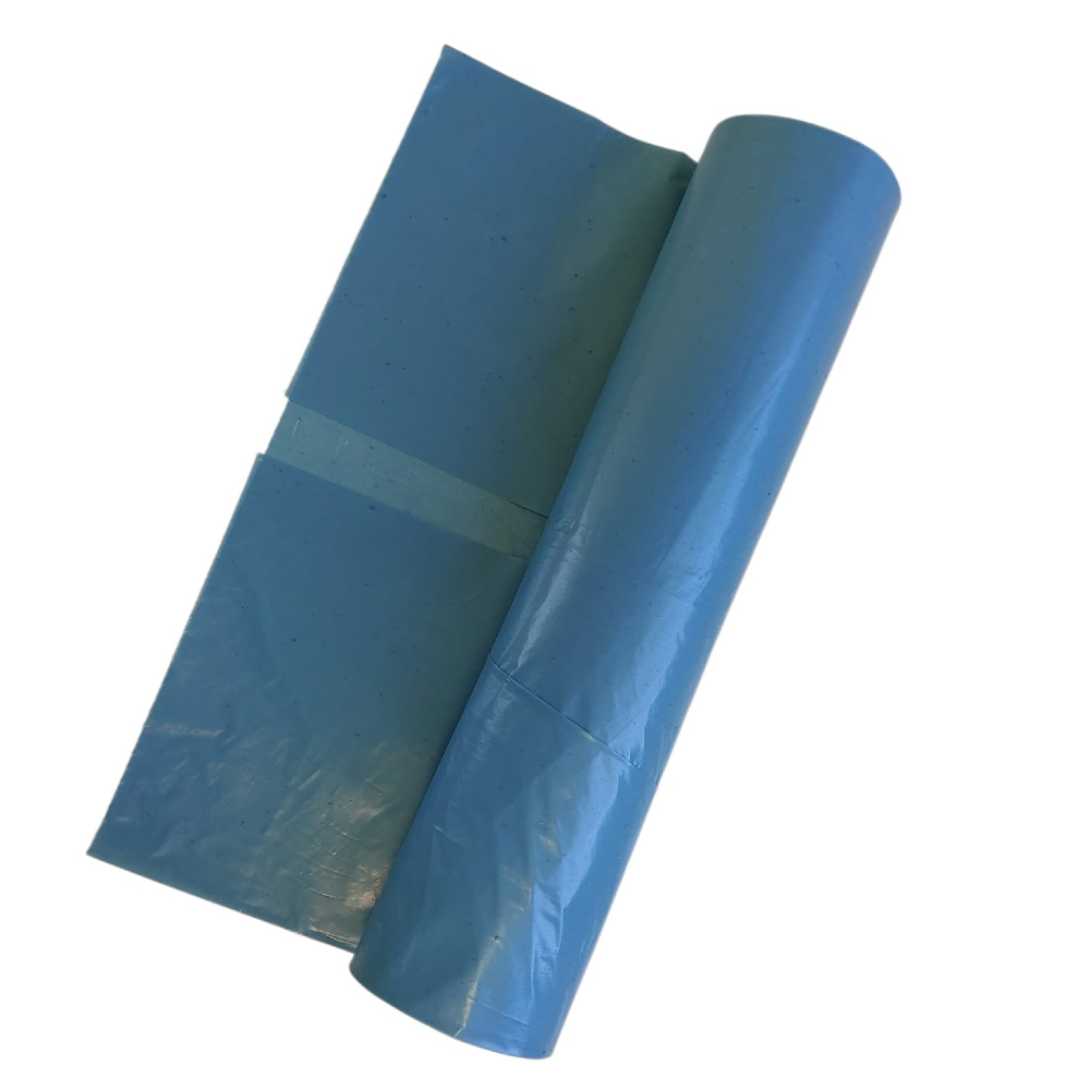 Müllsäcke 120l LDPE 700x1100mm blau Typ 60 - 10 Rollen