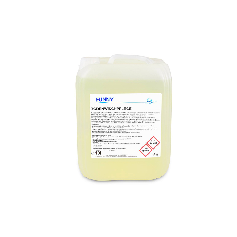 Bodenwischpflege, 10 l - 10 Liter