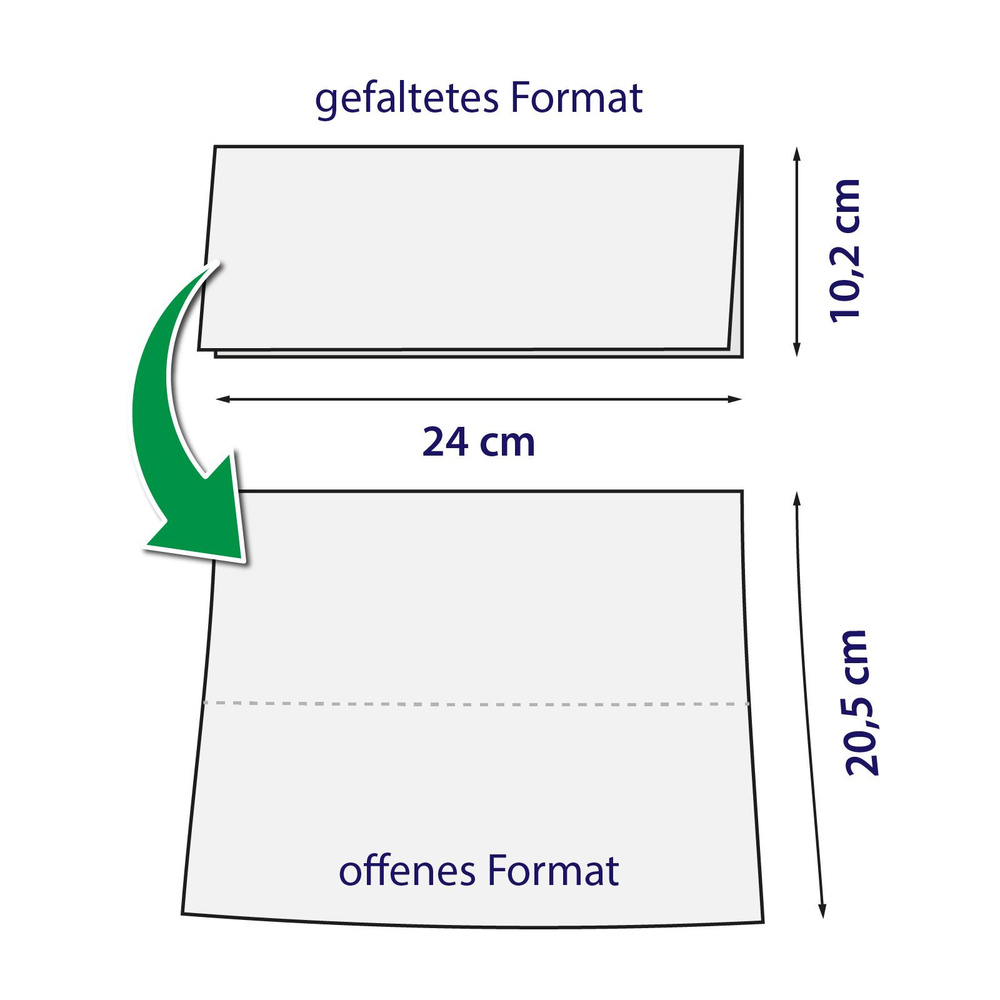 Papierhandtuch, V-Falz, 2-lagig, Recyclingpapier - 3200 Blatt