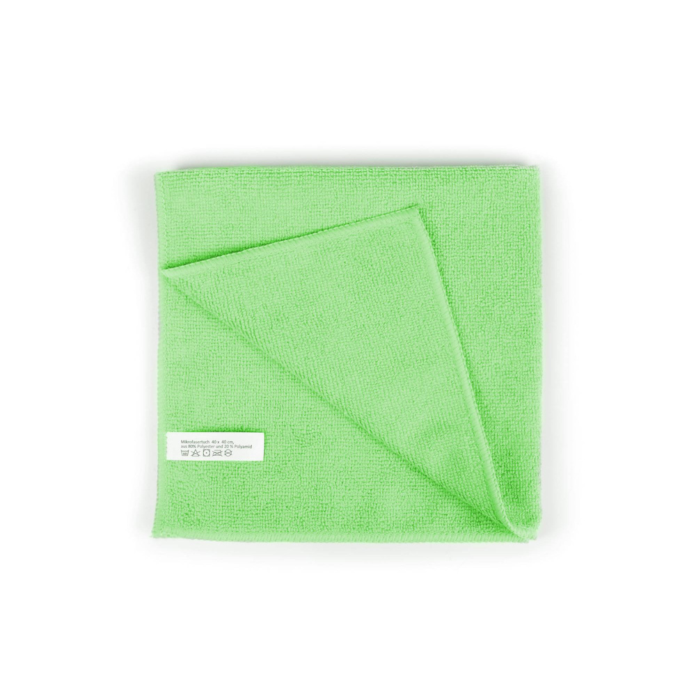 Mikrofasertücher grün, 80 % Polyester, 20 % Polyamid - 200 Stück