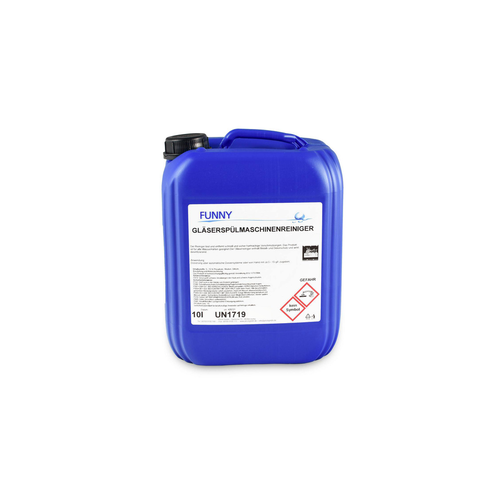 Gläserreiniger für Gewerbe-Spülmaschinen - 10 Liter