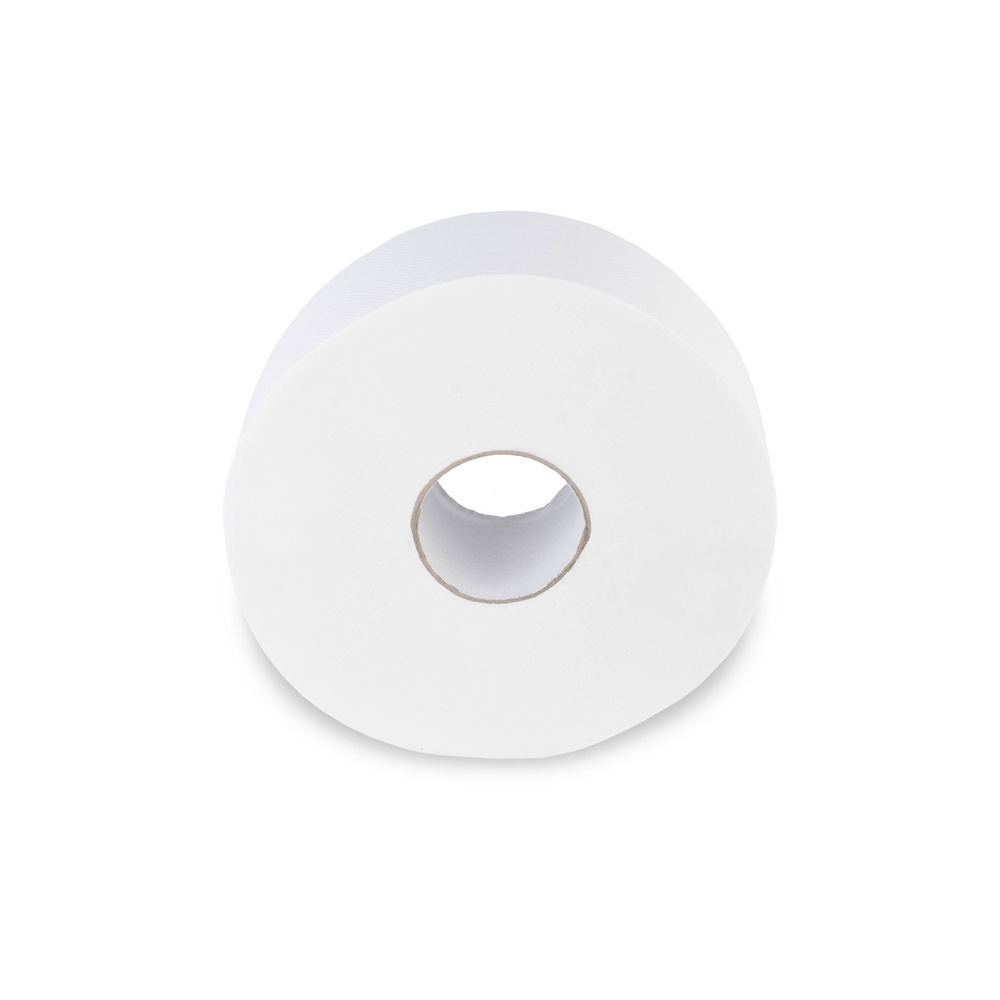 Jumbo-Toilettenpapier, 2-lagig, Zellstoff - 6 Rollen