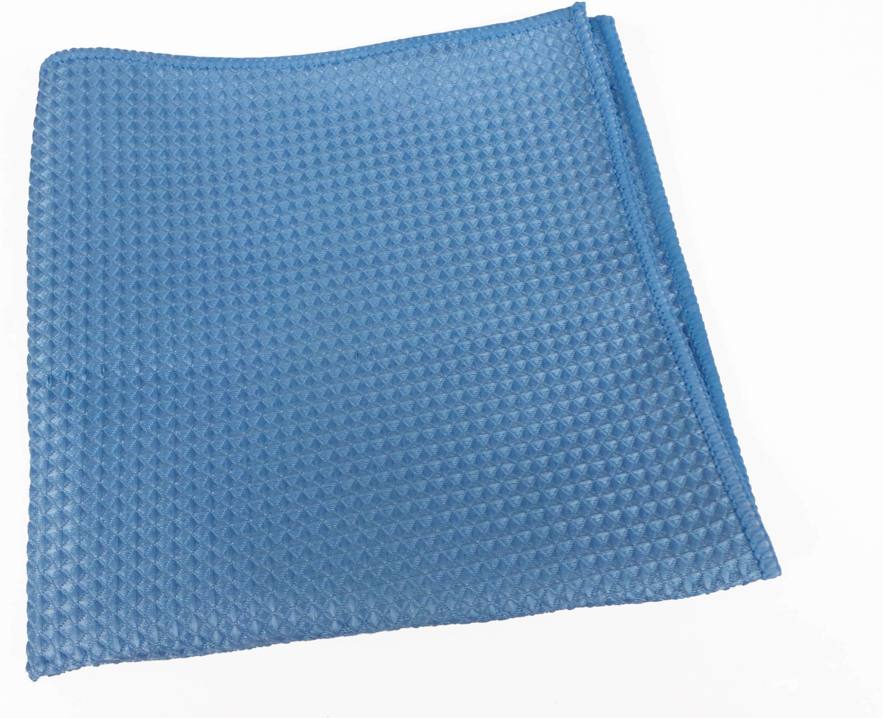 Mikrofaser Waffeltücher 40x40 cm, blau (200 Stück)
