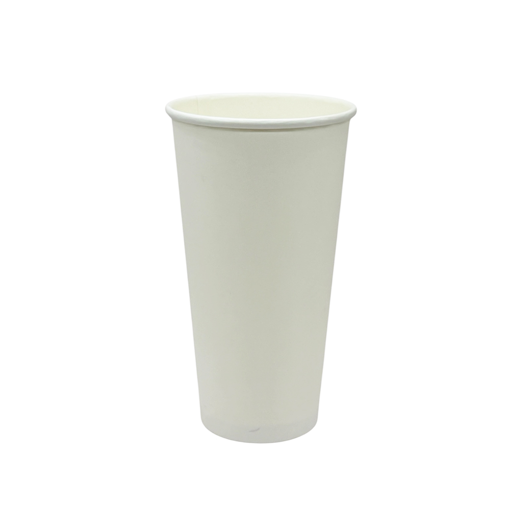 Hartpapierbecher 720 Ø90x168mm 500ml PAP/PE weiß Eichstrich 0,5 l - 1000 Stück