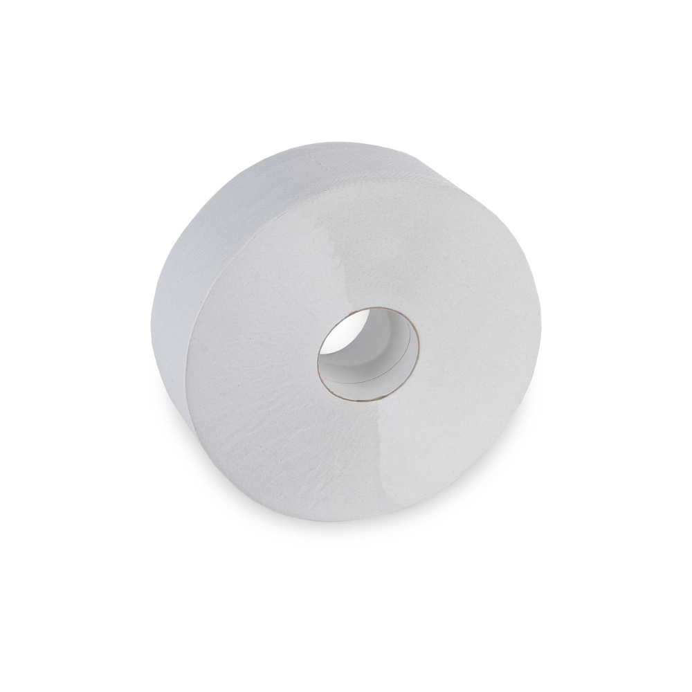 Jumbo-Toilettenpapier, 2-lagig, Recyclingpapier - 6 Rollen