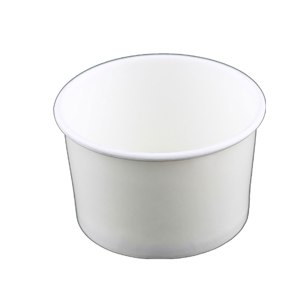 Hartpapierbecher 130 ml max., Ø 70 x H 47 mm, 80 ml, PAP/PE-beschichtet, weiß - 2000 Stück