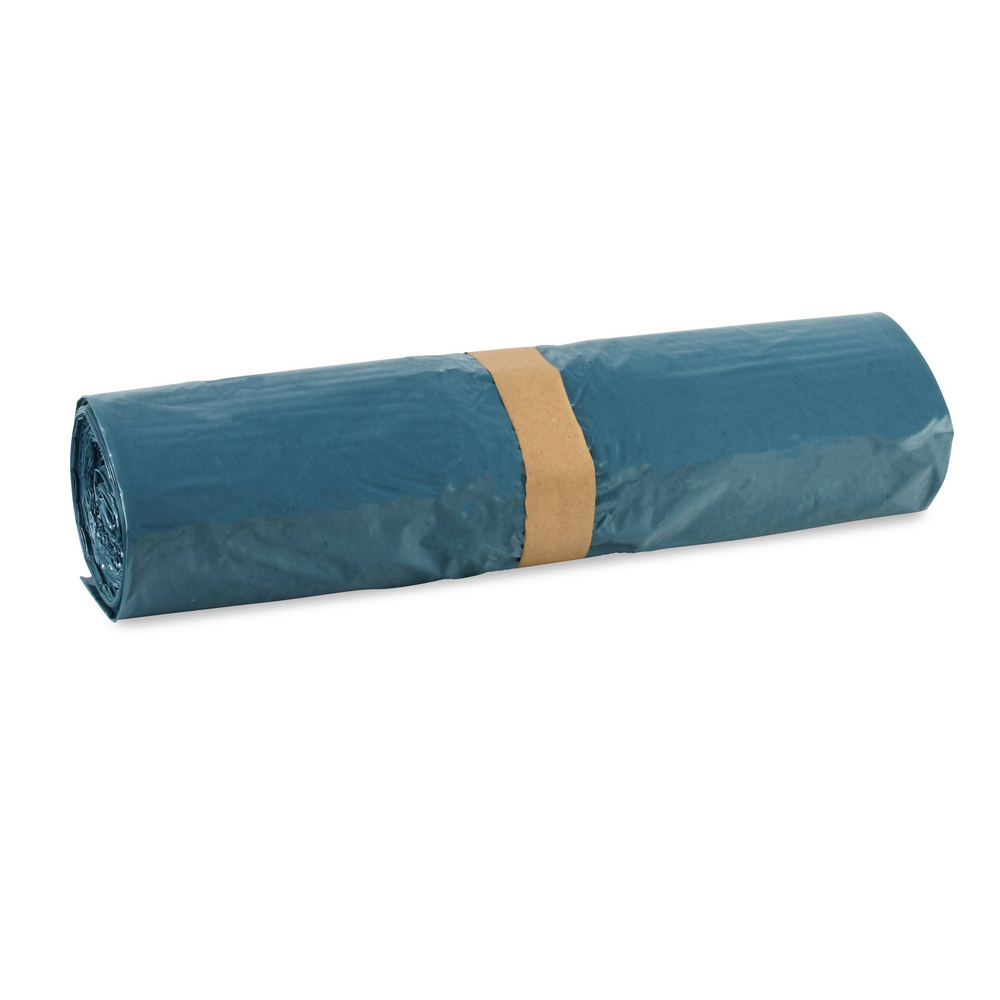 LDPE-Regenerat Müllsäcke, blau - 10 Rollen
