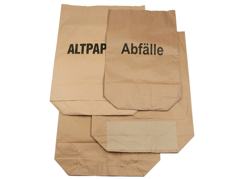 Motivauswahl - Papiersäcke 700x950+220 mm, 2-lagig , 120 l (25 Stk.)