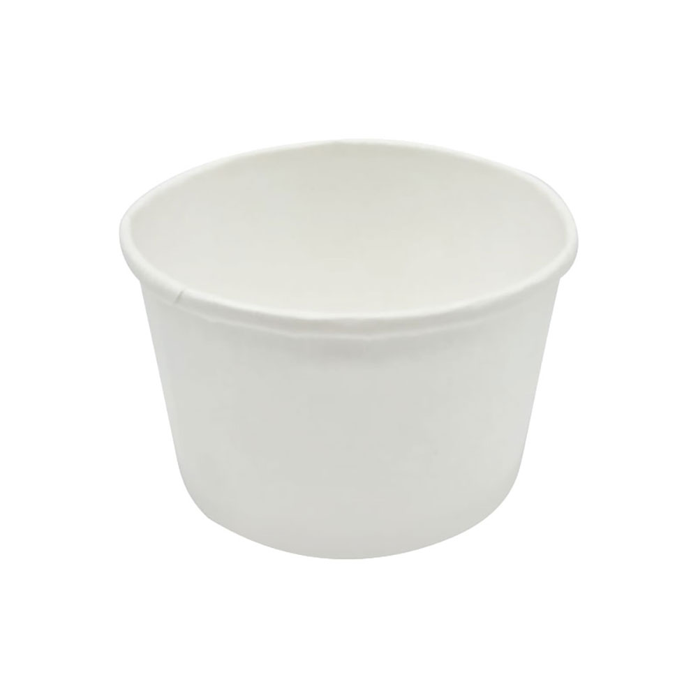 Hartpapierbecher 2600 ml max., Ø 170 x H 160 mm, 2400 ml, PAP/PE-beschichtet, weiß - 300 Stück