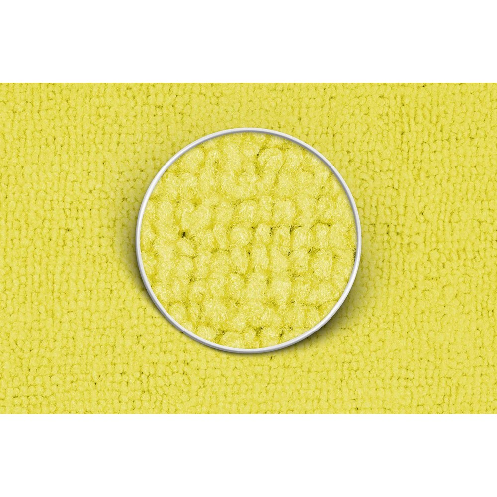 Mikrofasertücher, gelb, 80 % Polyester, 20 % Polyamid - 20 Stück