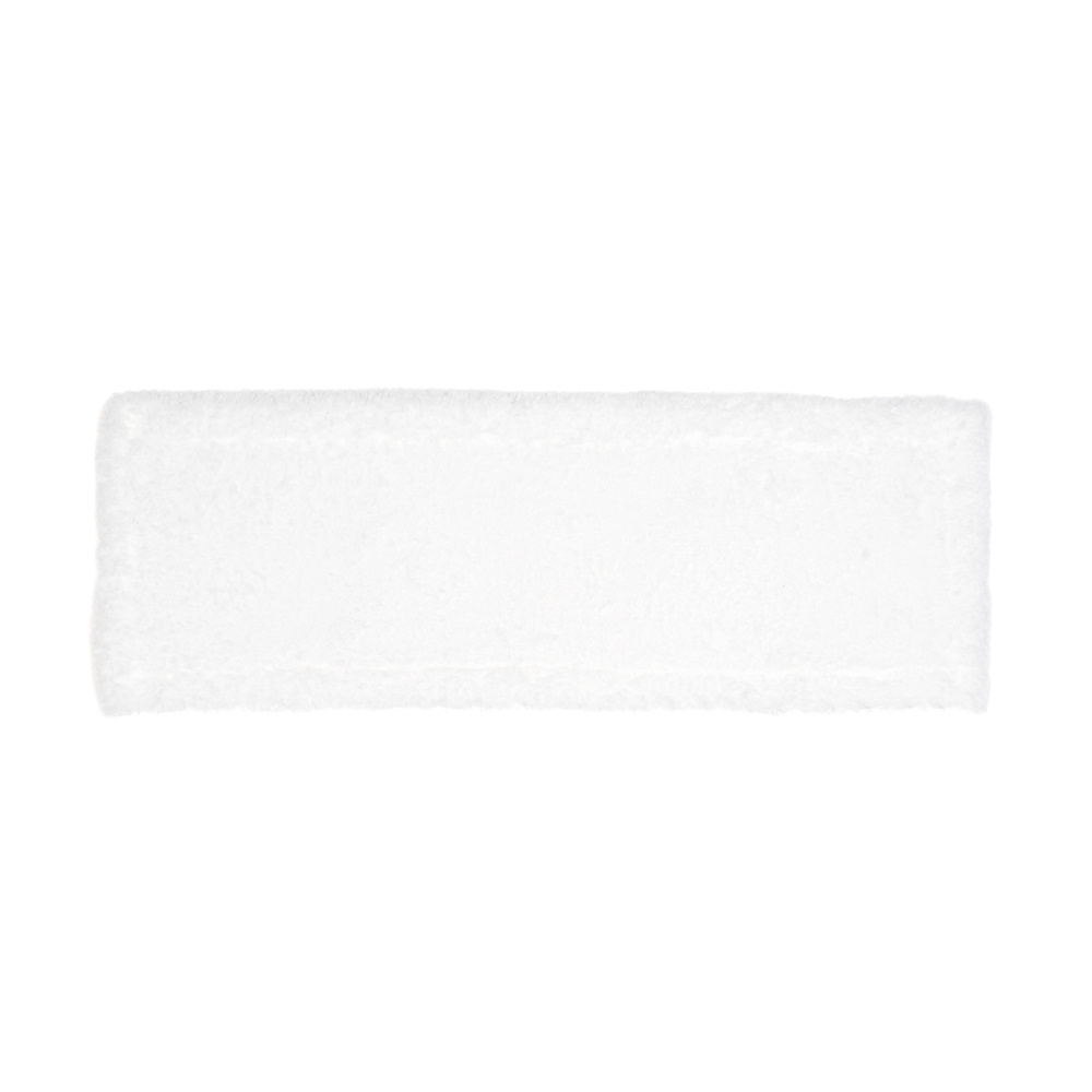 Mikrofaser Wischmopp für Breite 400 mm, weiß, 100 % Polyester - 50 Stück