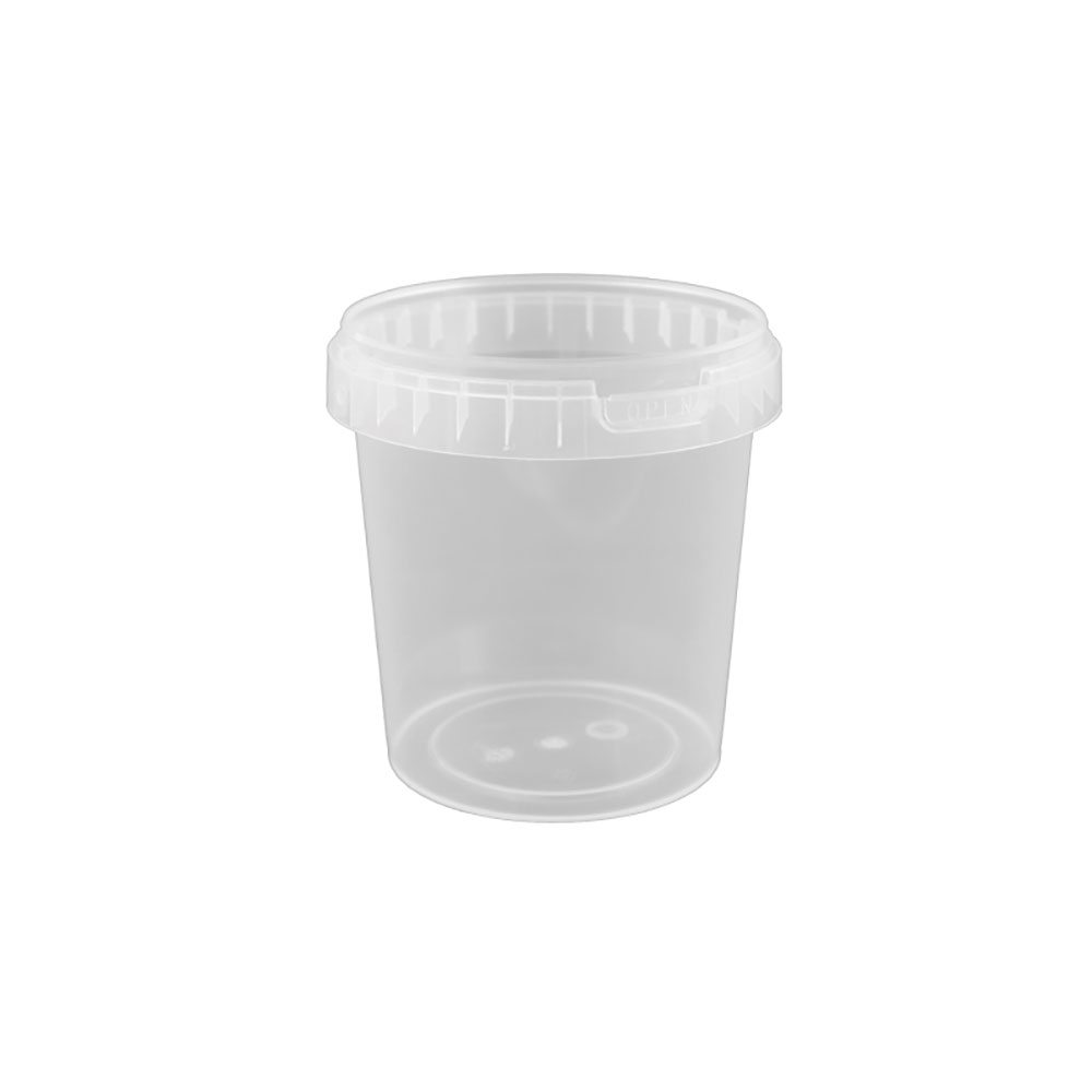 Behälter 870 ml max., Ø  110 mm, PP, klar - 350 Stück