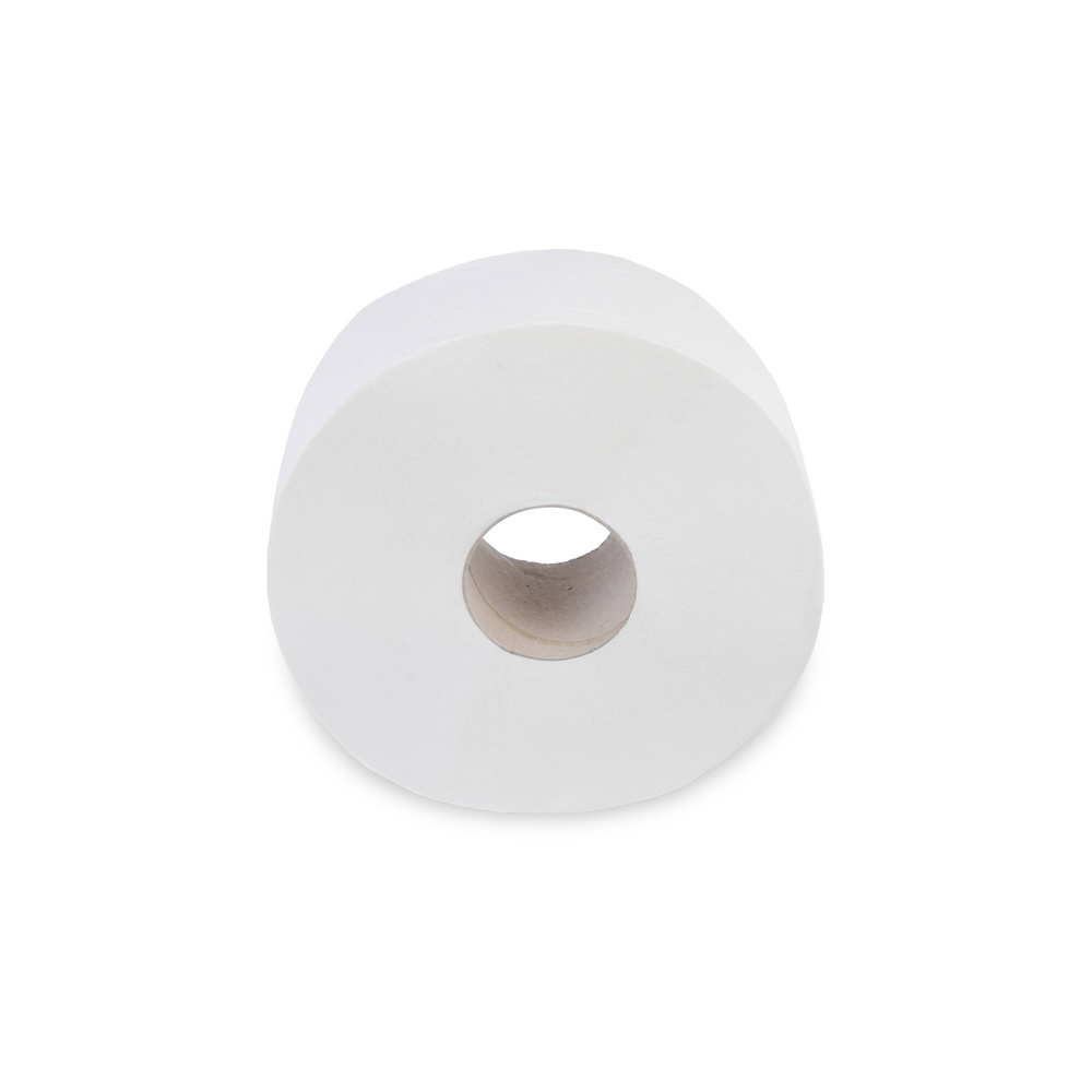 Jumbo-Toilettenpapier, 2-lagig, Zellstoff - 6 Rollen