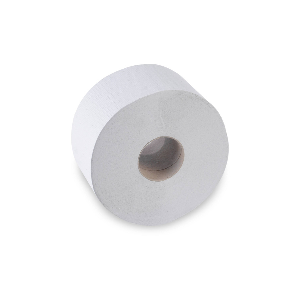 Jumbo-Toilettenpapier, 2-lagig, Recyclingpapier - 12 Rollen
