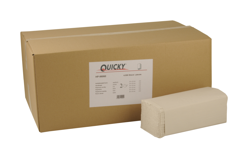 HP-99060 Papierhandtuch 2-lagig hochweiß (HP-99060)