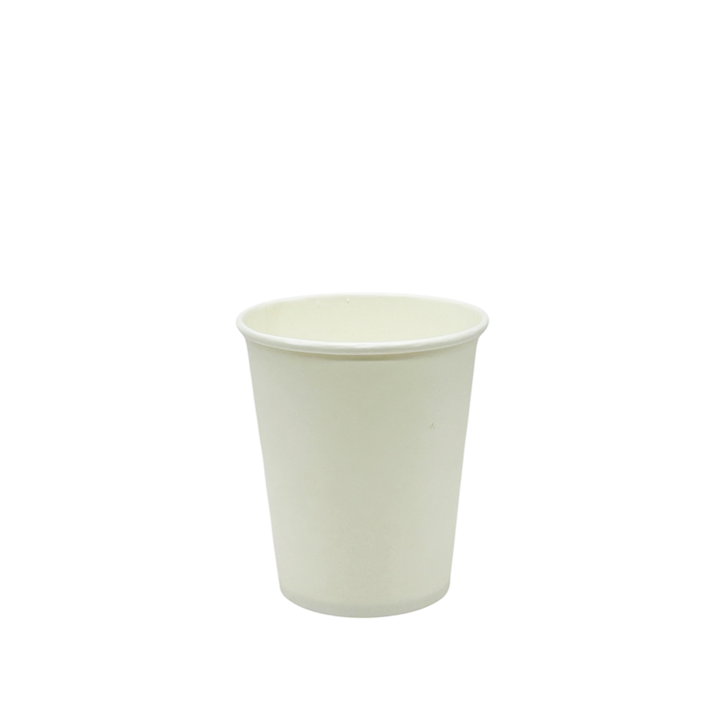 Hartpapierbecher Ø70x89mm 180ml PAP/PE weiß ohne Eichstrich - 2500 Stück