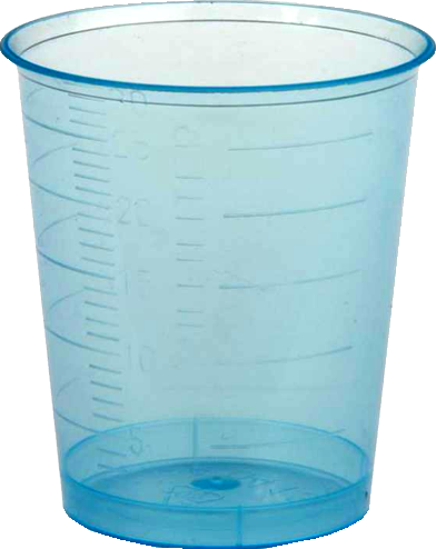 Medizinbecher 30 ml blau (2034267)