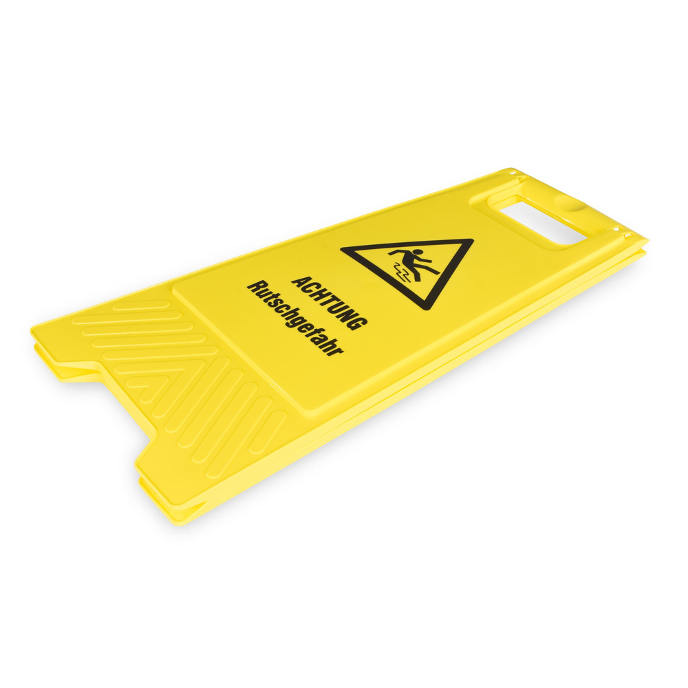 Warnschild "Achtung Rutschgefahr", Kunststoff - 1 Stück