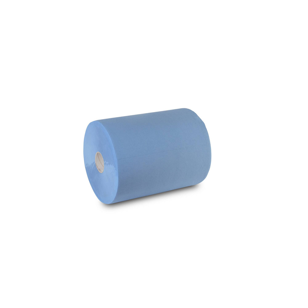Industrierolle 360 mm, 3-lagig, recycling blau, Recyclingpapier - 1 Rolle