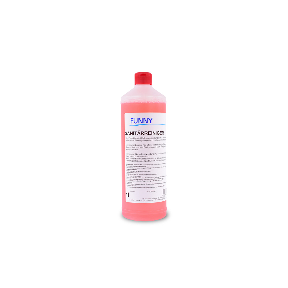 Sanitärreiniger 12 x 1 l - 12 Liter
