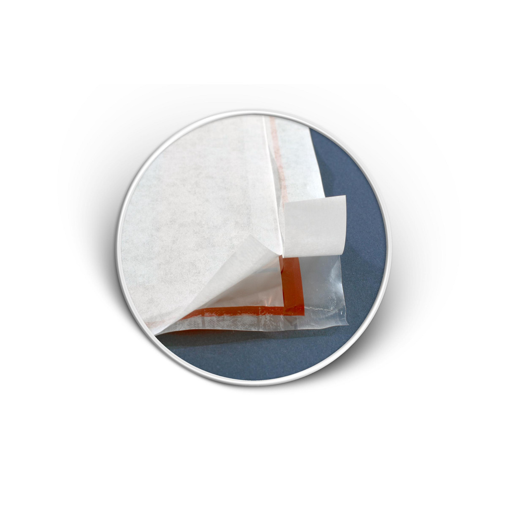 Lieferscheintaschen, rot, 240 x 130 mm - 1000 Stück