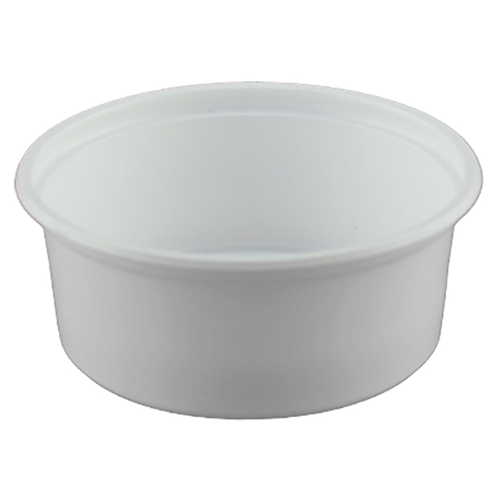 Becher 200, Ø101 x 42, PP, weiß - 1000 Stück