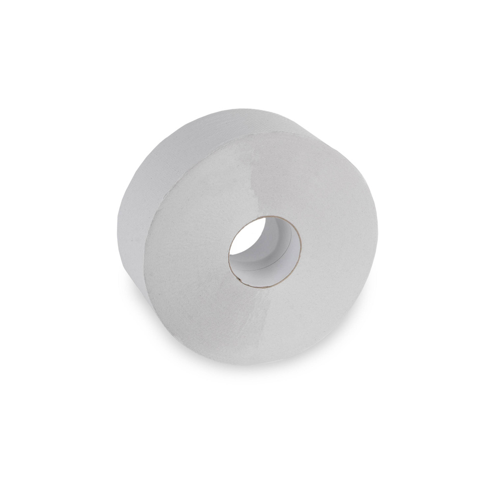 Jumbo-Toilettenpapier, 2-lagig, Recyclingpapier - 6 Rollen