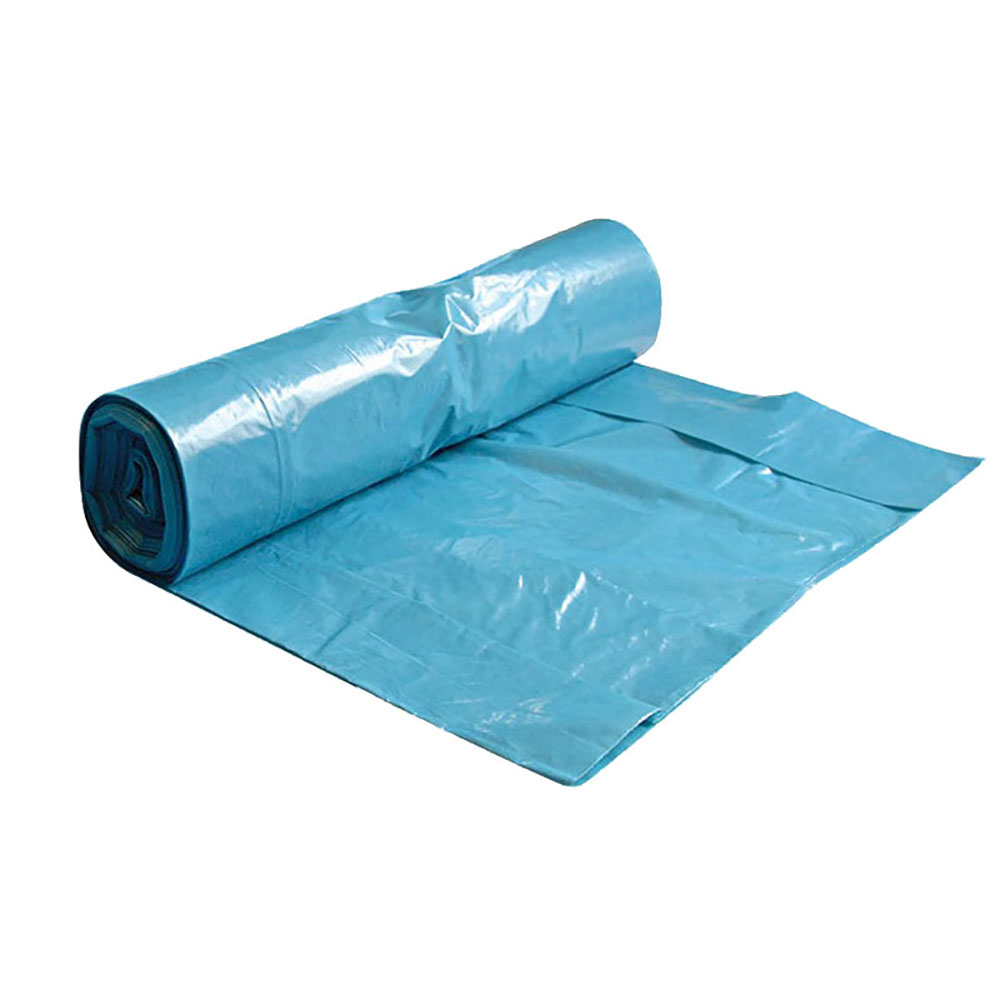 Müllsäcke 70l LDPE 575x1000mm blau Typ 60 40my - 10 Rollen