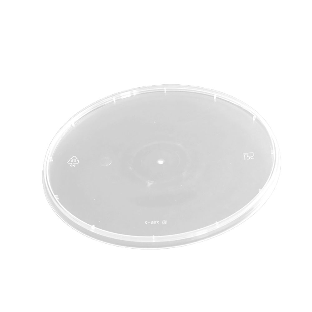 Deckel Ø147 mm PP, rund, klar - 20 Stück