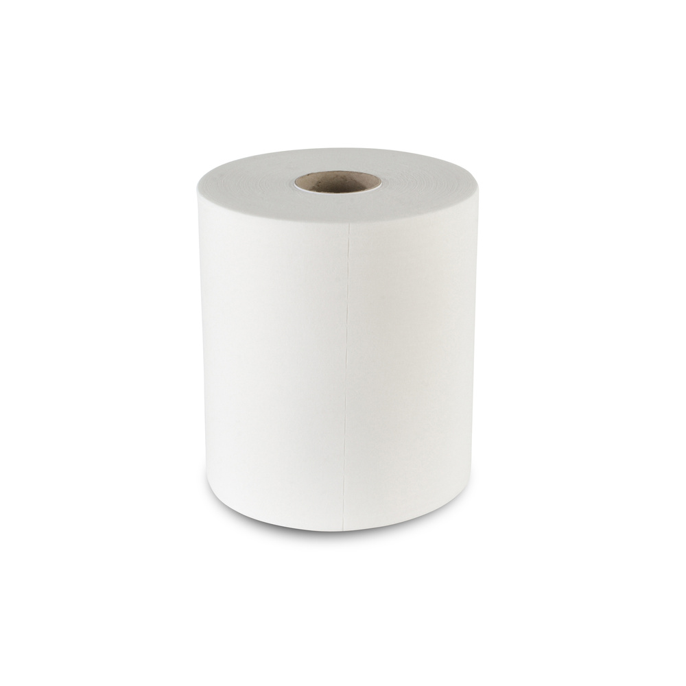 Pulp Putztuchrolle 290 mm, weiß, Polypropylen / Zellstoff - 1 Rolle