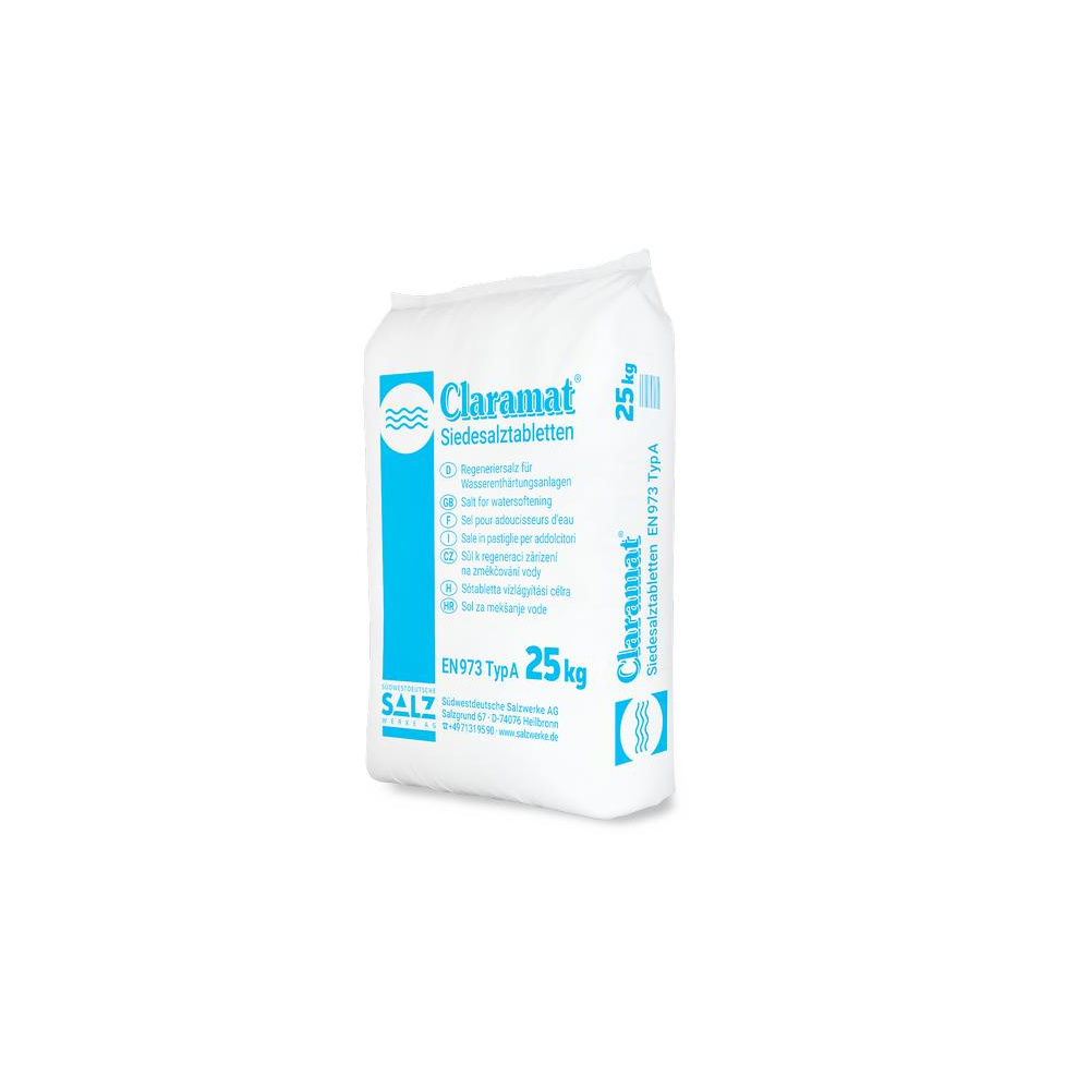 Siedesalztabletten, weiß - 25 kg