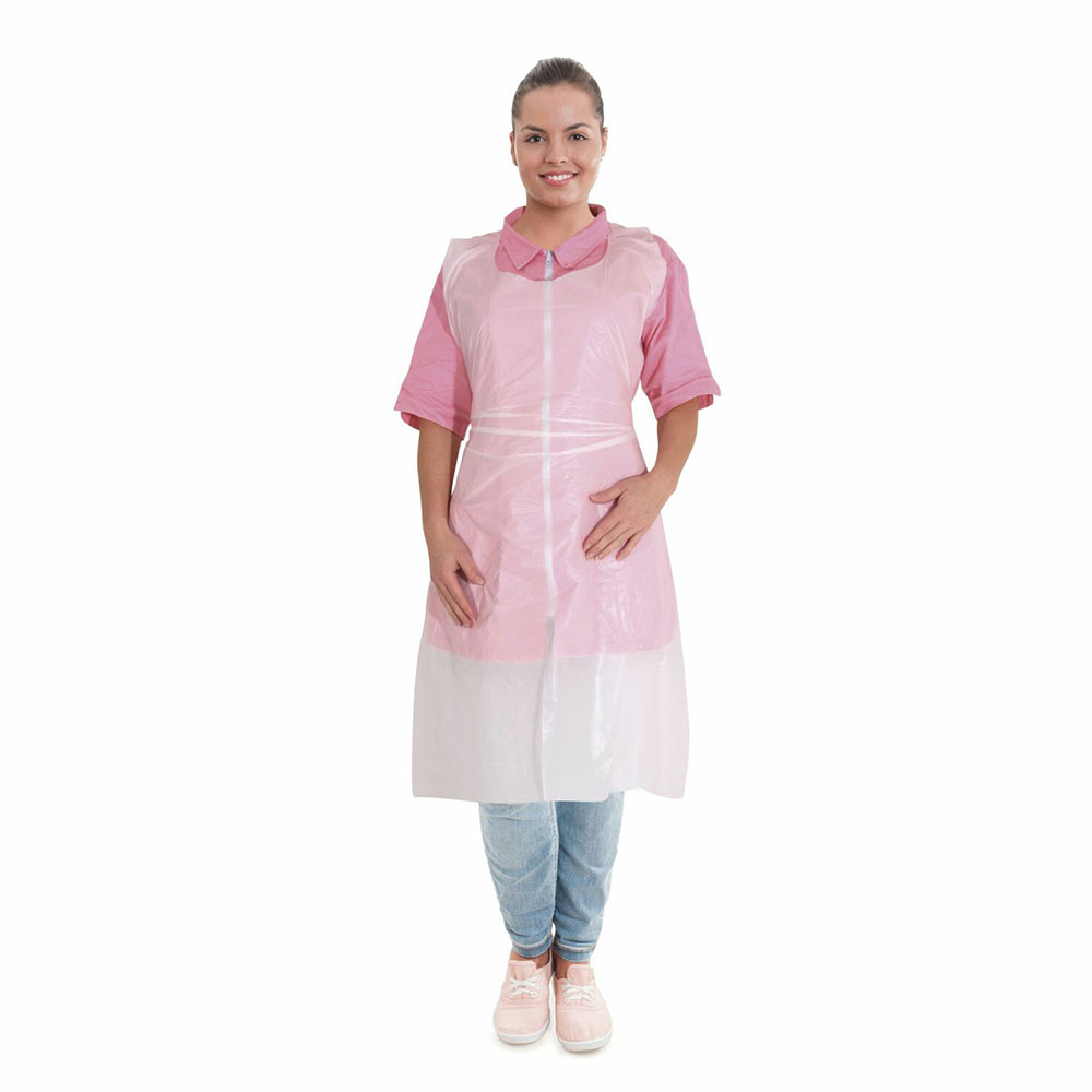 Einwegschürze LDPE - weiss