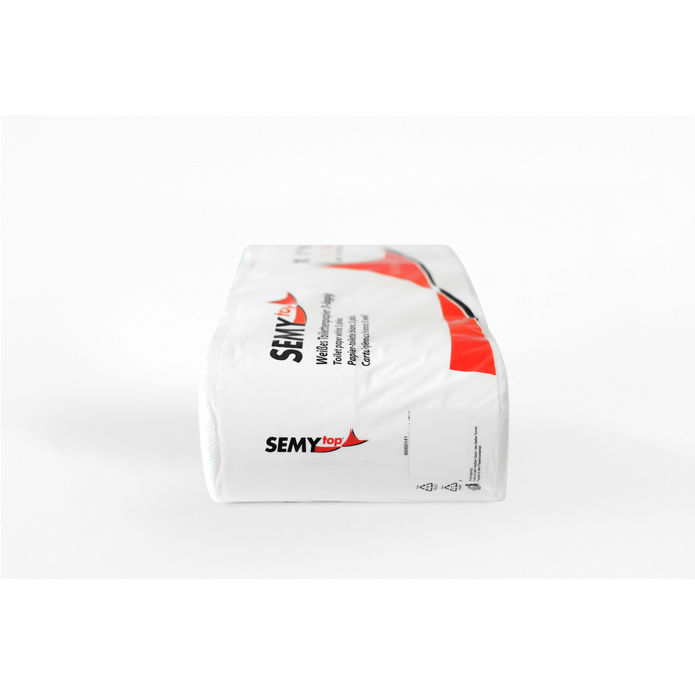 Toilettenpapier 3-lagig, 250 Blatt, Zellstoff - 64 Rollen