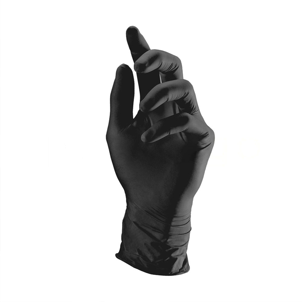 Nitril Handschuhe - schwarz - ungepudert - Gr. L - 200 Stk.