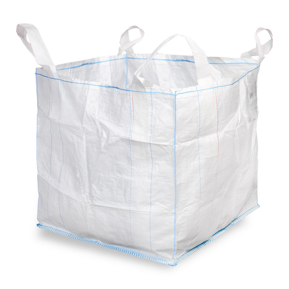 PP Big Bag, weiß, 900x900x900 mm, SWL 1500kg, Polypropylen - 1 Stück