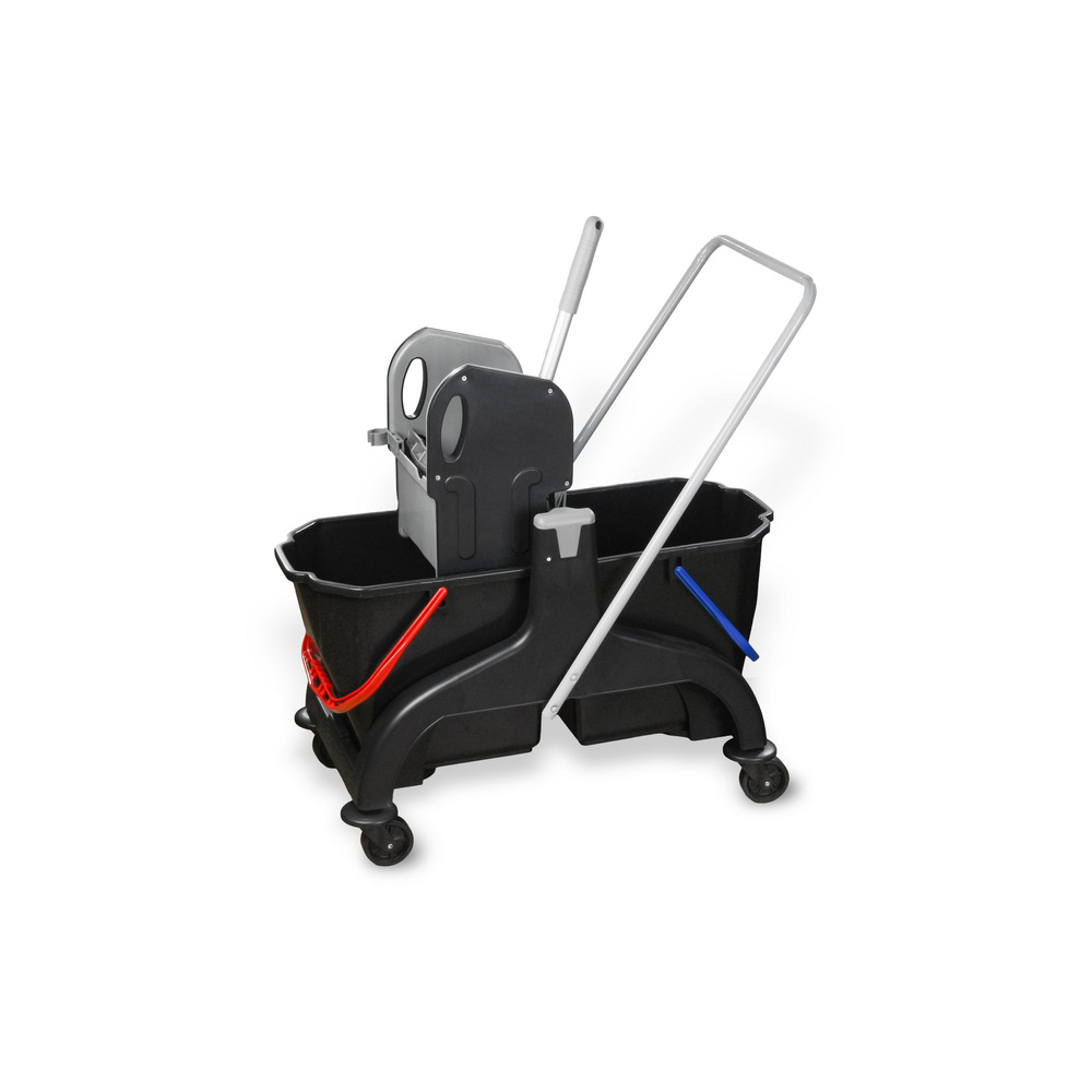 Doppelfahrwagen mit 2 x 25 l Eimer, Kunststoff - 1 Stück