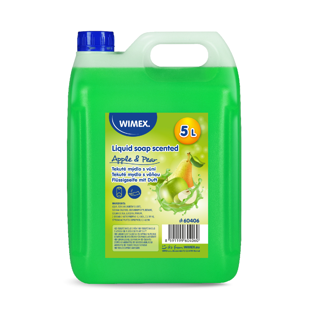 Flüssigseife mit Duft "Apfel & Birne" - 5 L Kanister