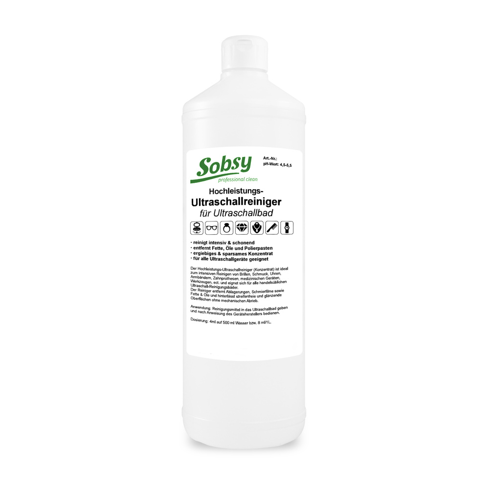 Reiniger für Ultraschallbad 6 x 1 l- 6 Liter