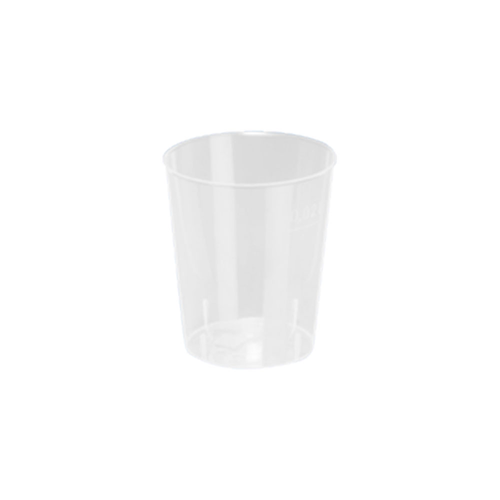 Becher 30, Ø37 x 42, PP, klar - 2700 Stück