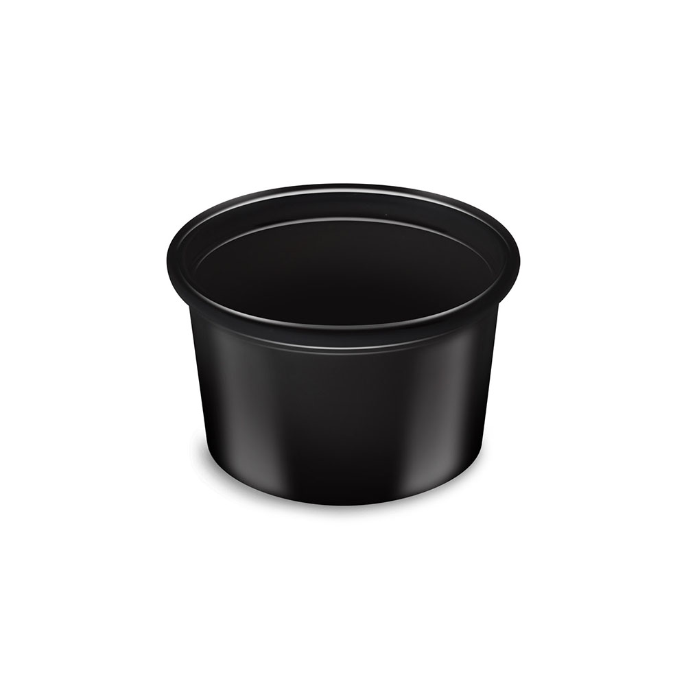 Becher 40, Ø46 x 28, PP, schwarz - 1000 Stück