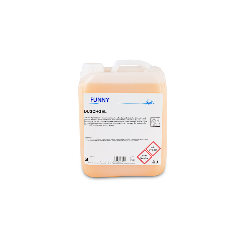 Duschgel "Pfirsich", im Kanister - 5 Liter