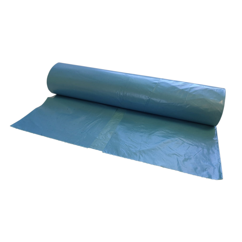 Müllsäcke 120l LDPE 700x1100mm blau Typ 60 - 10 Rollen