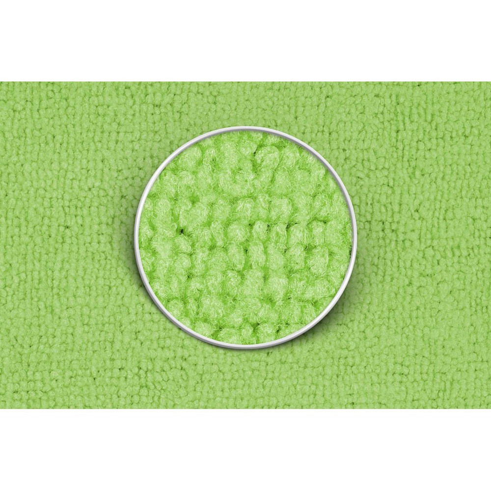 Mikrofasertücher grün, 80 % Polyester, 20 % Polyamid - 20 Stück