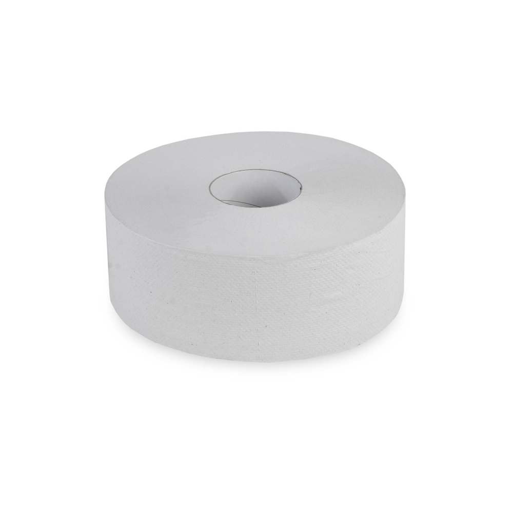 Jumbo-Toilettenpapier, 2-lagig, Recyclingpapier - 6 Rollen