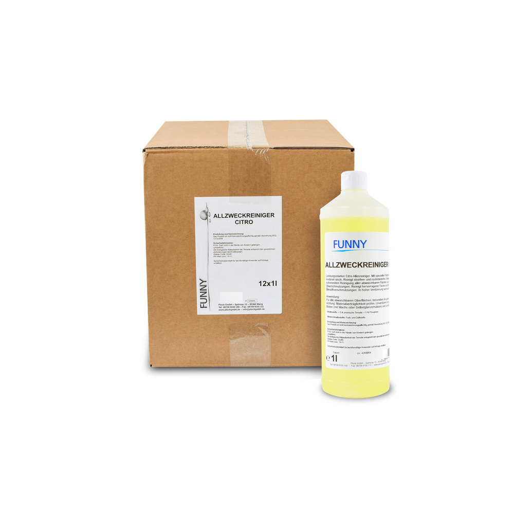 Citro Reiniger, 12 x 1 l - 12 Liter