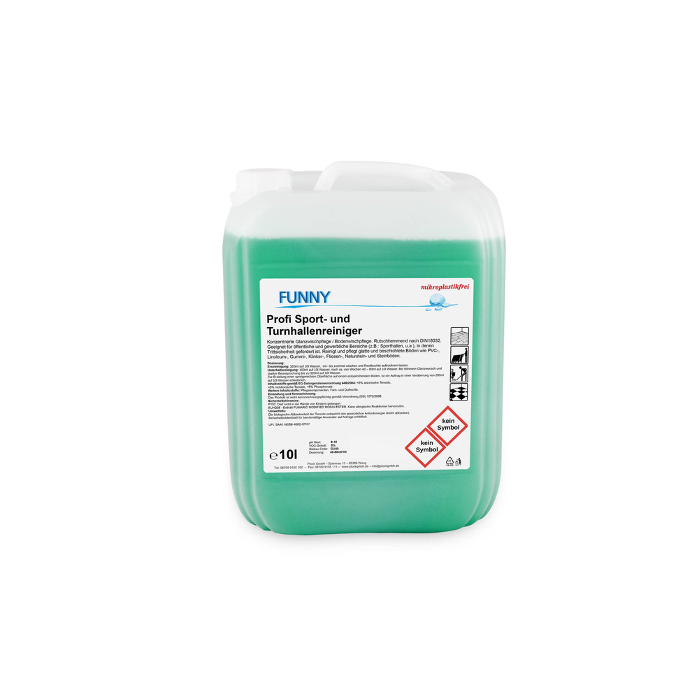 Profi Sport- und Turnhallenreiniger, 10 l - 10 Liter