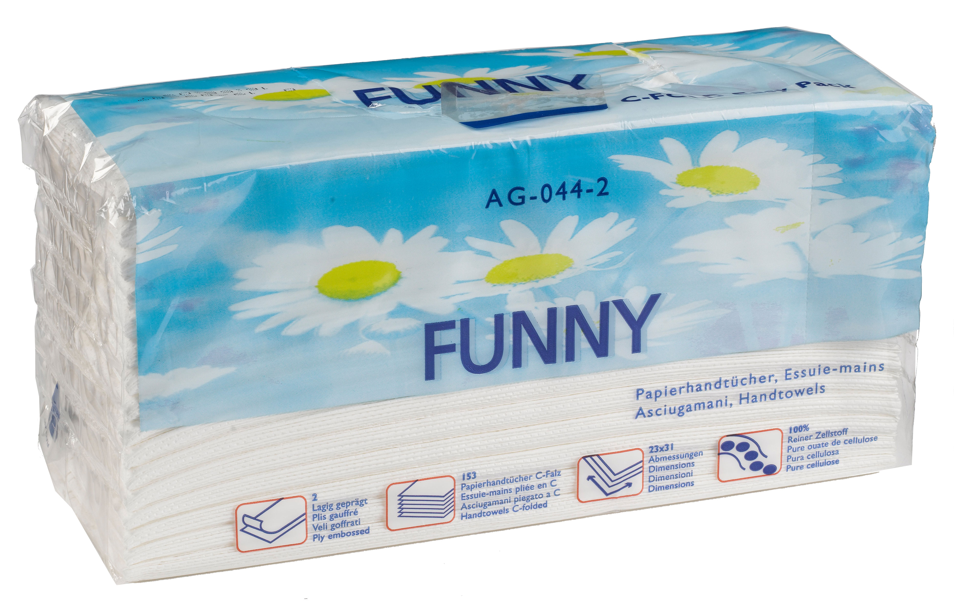 AG-044-2 Papierhandtuch 2-lagig hochweiß (AG-044-2)