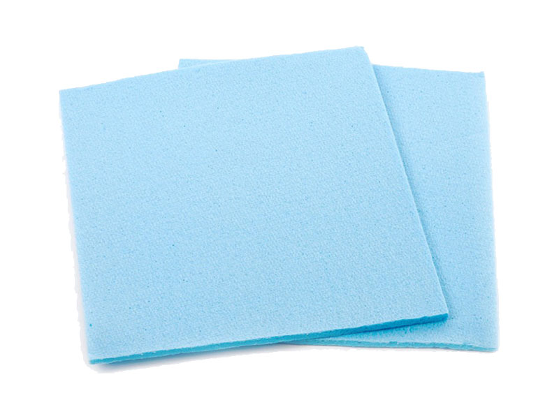 Schwammtücher Putzschwamm Putztücher 18x20 cm blau - 10 Stück